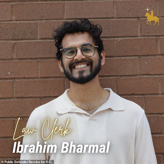 Ibrahim Bharmal, an editor at the prestigious Harvard Law Review, was seen in a viral video allegedly accosting an Israeli student during a pro-Palestine “die-in” protest at Harvard last October.