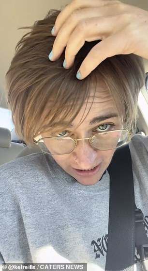 After looking in shock in the mirror, 31-year-old Kelly Reilly shared her stunned reaction on TikTok by doing an impression of a Long Island mom who she thought looked like her.