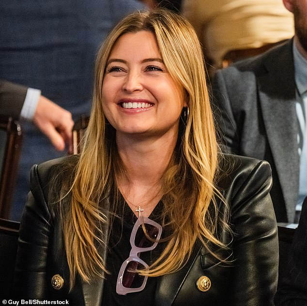 Holly Valance attended Nigel Farage's announcement in London on Monday when he announced he would stand for election