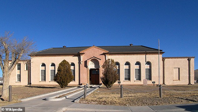 Although LA District Attorney George Gascon has promised the actor will be returned to the Golden State to face the music, DailyMail.com can reveal he is still in the Hudspeth County Jail in remote Sierra Blanca, Texas (pictured) and that no date has been set for the transfer procedure