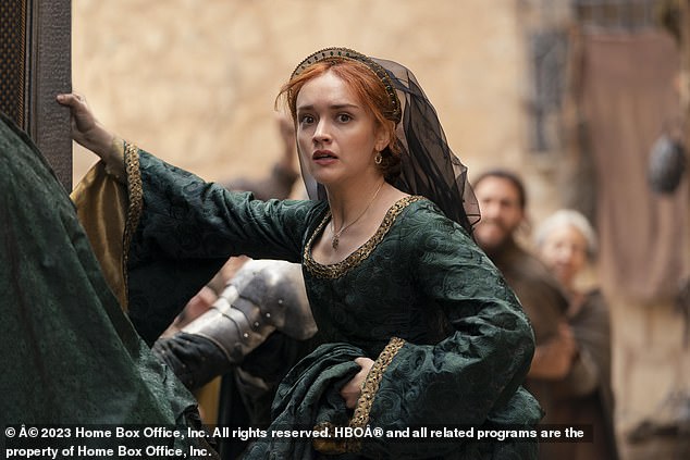 House Of The Dragon star Olivia Cooke (pictured) has revealed she has ditched her northern accent to succeed as an actress