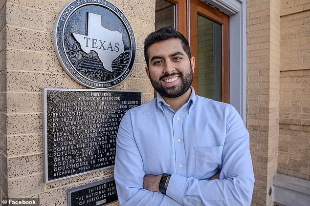Taral Patel, 30, is running for Fort Bend County commissioner.  Last week, he was arrested on a misdemeanor and a misdemeanor charge of misrepresenting his identity online