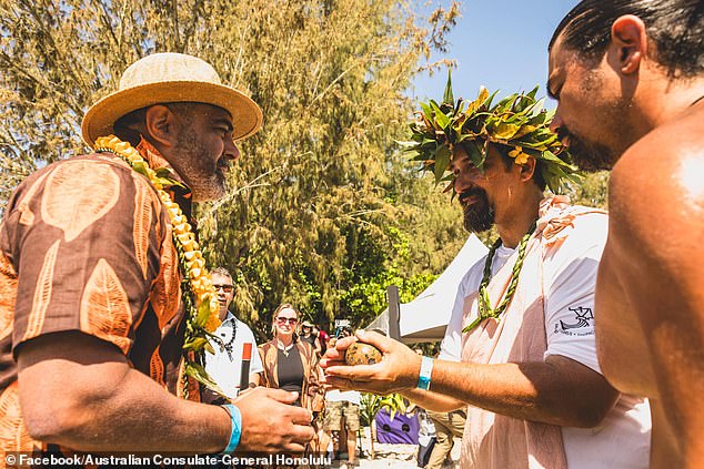 Mr. Mohamed was in Hawaii for the Festival of Pacific A