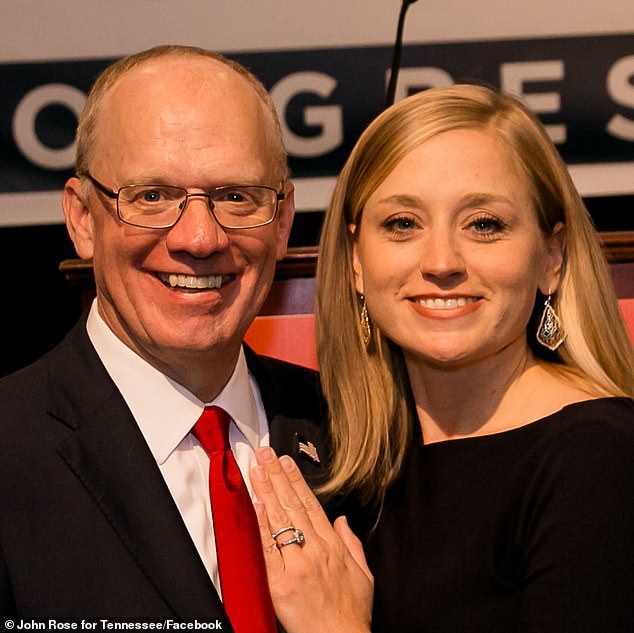 Republican Rep. John Rose and his wife Chelsea apparently met when she was in high school and he was 42, and they crossed paths at an agricultural convention