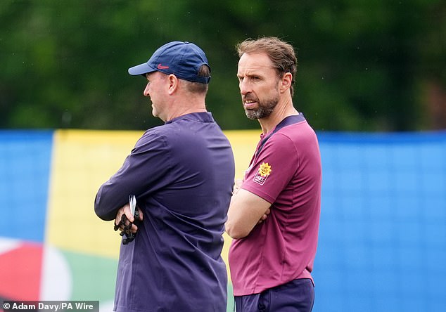 Gareth Southgate has been pictured for the first time since the poor draw between England and Denmark