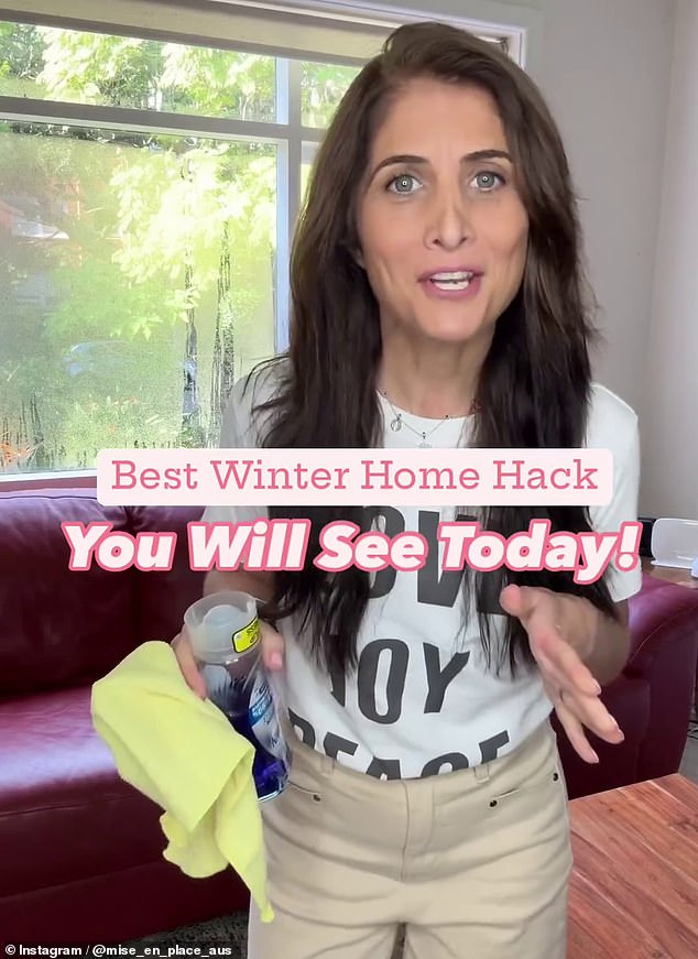A cleaning guru has shared her 'magic' hack that will prevent window condensation over the winter