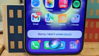 Siri says Sorry, I don't understand on iPhone 15 Pro Max