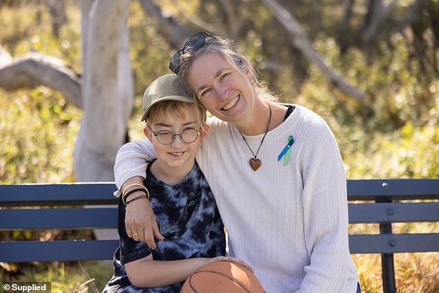 Lynda Smith (right), from the Hunter Valley, had never heard of neurofibromatosis type 1 (NF1) until her son Tom (left), now 10, was diagnosed just before his second birthday