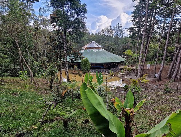 People take ayahuasca on retreats, such as the Ambi Resort in Colombia (pictured above)