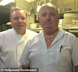Joe Colella Jr (right) is the third generation of the same family that runs the Hollywood Restaurant in Auburn, NY