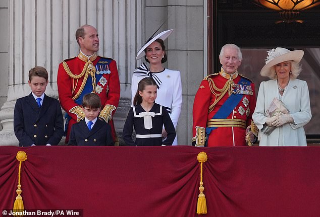 The image of the royal family waving from the balcony of Buckingham Palace on Saturday made headlines around the world.  But for the past five years, the regal exterior has been hiding a building site – until now