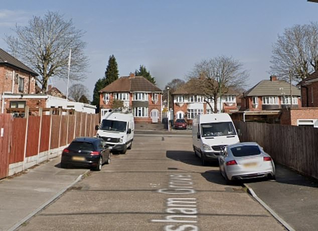 A second general view of Measham Grove, where the attempted murder took place