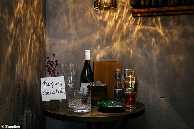 Upon arrival, guests are treated to a complimentary bottle of wine or prosecco