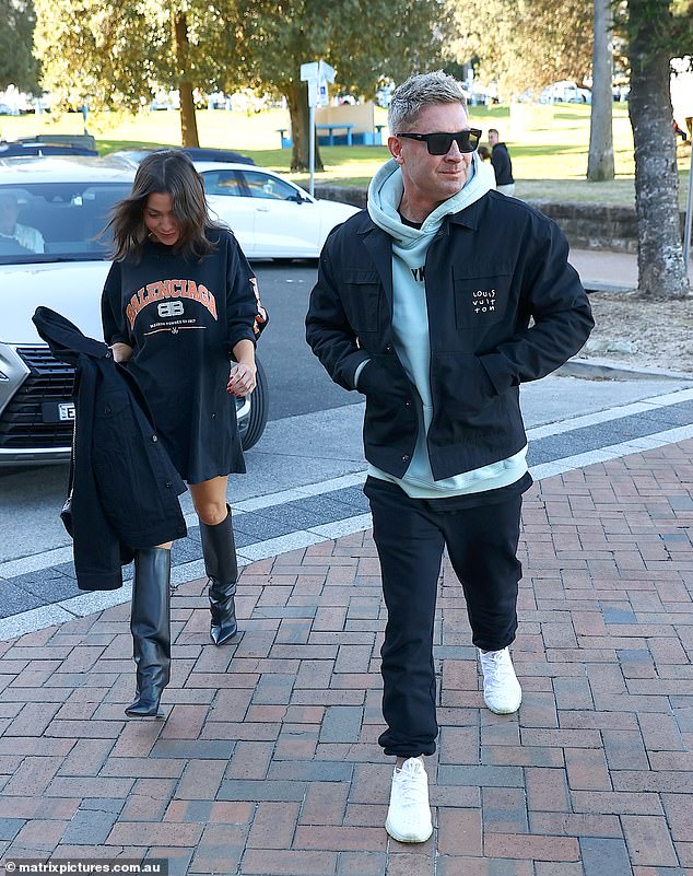 Michael Clarke has officially confirmed his romance with new girlfriend Arabella Sherbourne as they stepped out together for a romantic lunch on Friday