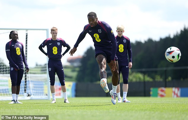 Ivan Toney (pictured) has revealed he and Ollie Watkins have been impersonating opposition strikers in training