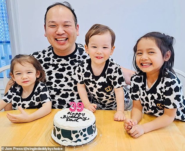 Nathan Chan, from Alberta, Canada, used egg donation and surrogates to realize his dream of a family – he did it all himself