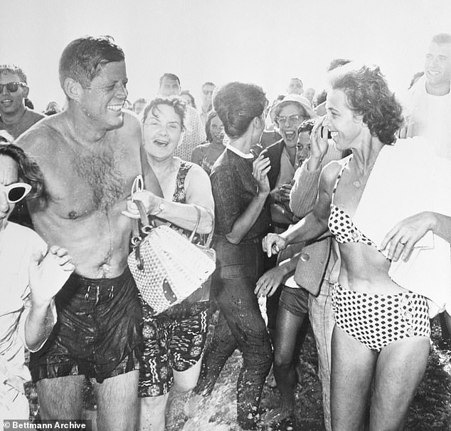 'Ask Not' reveals how JFK held almost daily 'pool parties' at the White House, inviting young female staffers to join him.