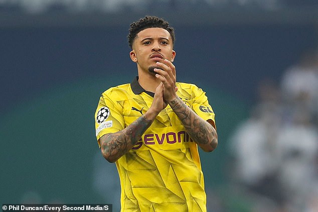 Jadon Sancho is ready to return to Man United from