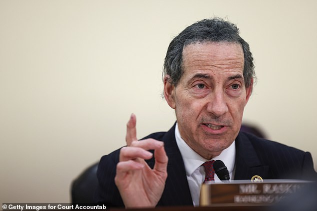 “Raskin has sucked the government's teat his entire life,” the Kentucky Republican said in an interview with DailyMail.com.  'His wife works for the government.  He always worked for it and his father worked for the government.'