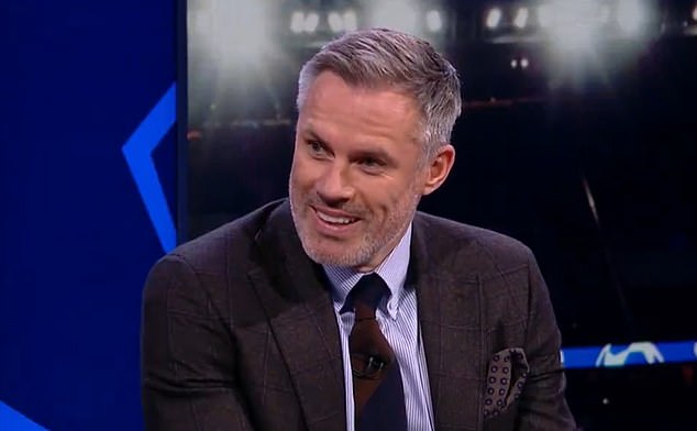 Carragher revealed he was seriously hungover after drinking eight pints with Borussia Dortmund fans at the German club's famous 'Yellow Wall'