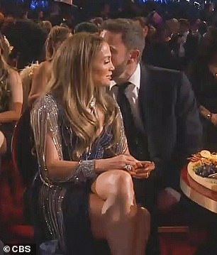 The couple went viral at the Grammys after Ben came across as disinterested and awkward