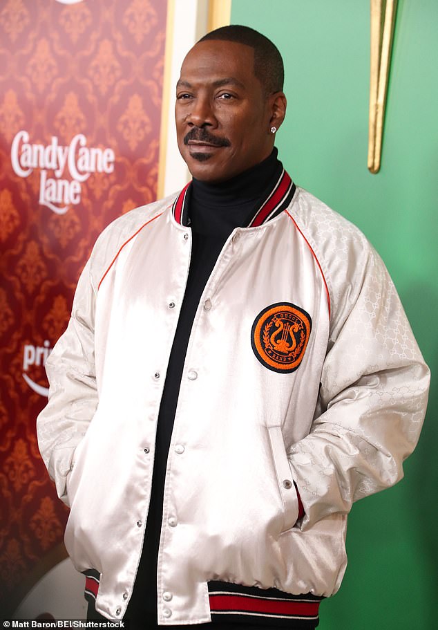 Joseph explained that he was first introduced to Eddie Murphy's comedy and acting work through his brother Dan.  Murphy is pictured here in November 2023