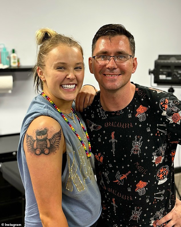 JoJo Siwa's new album must mean a lot to her as she celebrated the occasion with a brand new tattoo.