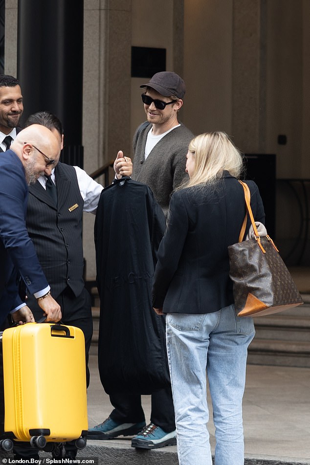 Joe made a low-key arrival in Milan, Italy ahead of Fashion Week on Sunday (pictured) after breaking his silence on his shock split
