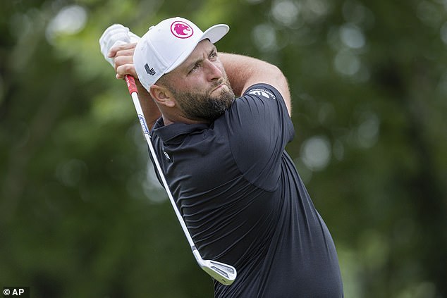 Jon Rahm sounded on the broadcast drones during the LIV Golf Tournament in Nashville