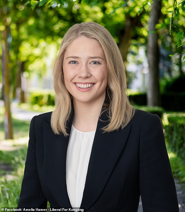 Amelia Hamer (photo) has been pre-selected as the Liberal candidate for Kooyong