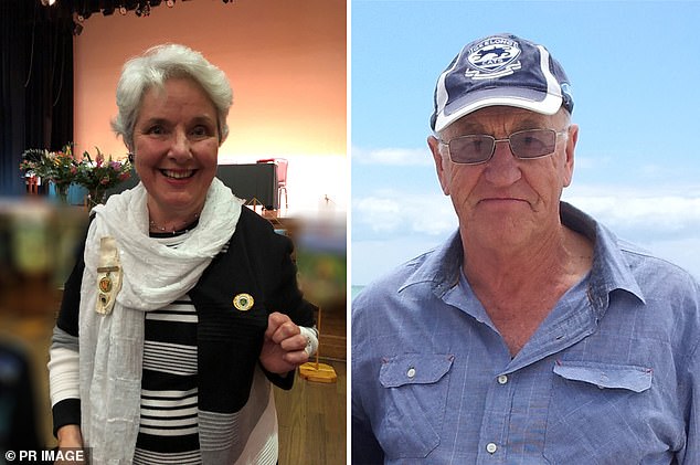 Secret lovers Russell Hill, 74, and Carol Clay, 73, died in March 2020 in the Wonnangatta Valley, in Victoria's Alpine region.