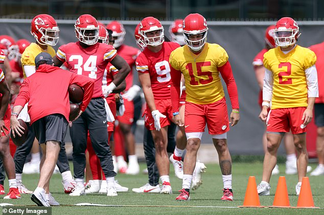 The Chiefs canceled Thursday's practice after a backup player was hospitalized