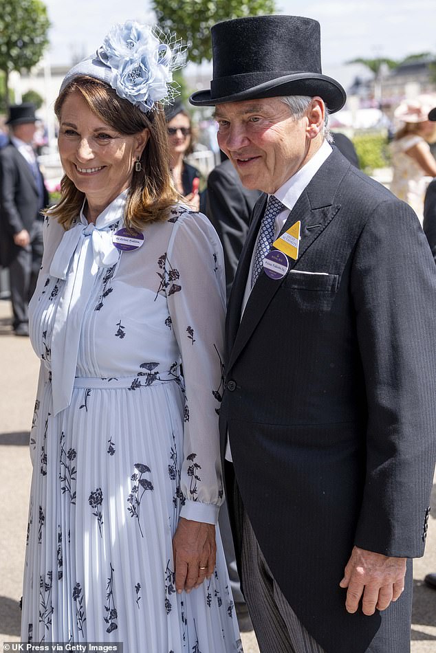 His visit to Royal Ascot with wife Carole last week told the nation that their daughter Kate is doing well as she continues her cancer treatment.  But as he turns 75 today, Michael Middleton may be thinking about how difficult this year has been for his family and the royal family.