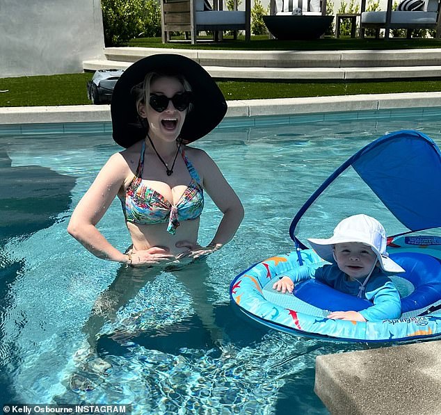 In addition to being a successful podcast host and TV personality, Kelly is busy being a devoted mother to her 19-month-old son Sidney with musician boyfriend Sid Wilson, 47