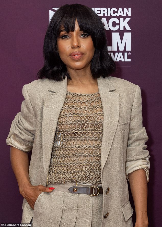 Kerry Washington showed off her chic side on the red carpet for season 2 of UnPrisoned