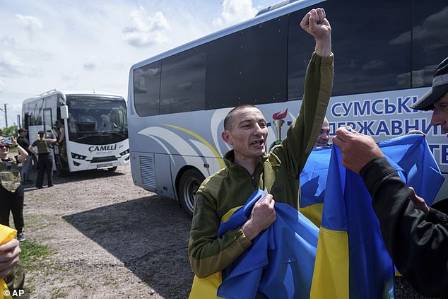 Ukraine returned 75 prisoners, including four civilians, in the latest prisoner of war exchange with Russia