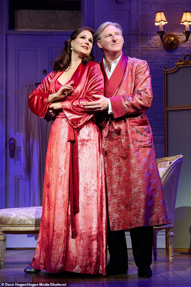 Bartlett Sher's lip-smacking revival, which opened in London last night, starring Line Of Duty's unlikely heartthrob Adrian Dunbar (right) and Broadway diva Stephanie J Block (left), is a candy store of great songs, hot dancing, clever jokes and glorious characters