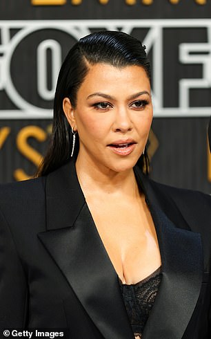 Kourtney Kardashian, 45, faced pushback on social media after she failed to mention ex Scott Disick, 41, in a Father's Day post paying tribute to husband Travis Barker, 48