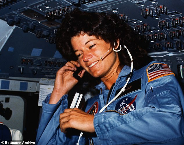 The actress, 34, plays astronaut and physicist Sally Ride (pictured in September 1978)