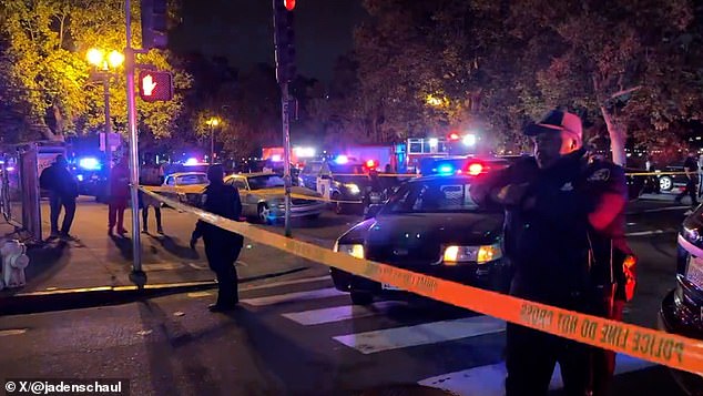 Several people have been injured after a shooting during Juneteenth celebrations in Oakland, California, with police describing the incident as a possible 'mass casualty event'