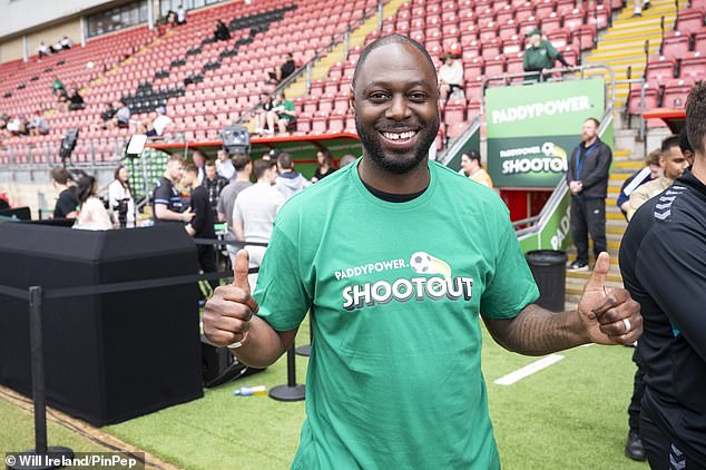 The former England international spoke to Mail Sport during Paddy Power's penalty shootout event