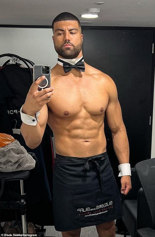 Love Island bosses have signed 'Butler in the Buff' Blade Siddiqi for Casa Amor, MailOnline can reveal