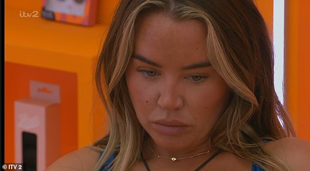 Love Island fans have declared Samantha Kenny's 'days in the villa are limited' after Joey Essex went after his former flame Grace Jackson in Sunday's episode