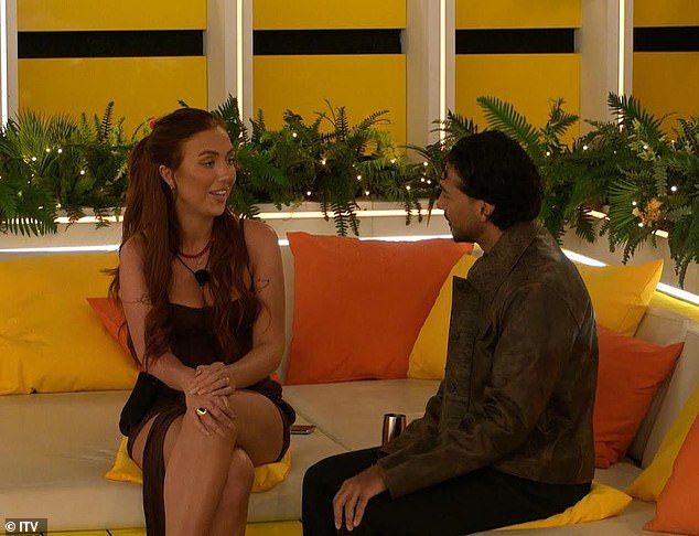 Patsy Field shares a heartwarming moment with Munveer Jabbal as she speaks about her disability for the first time on Love Island tonight