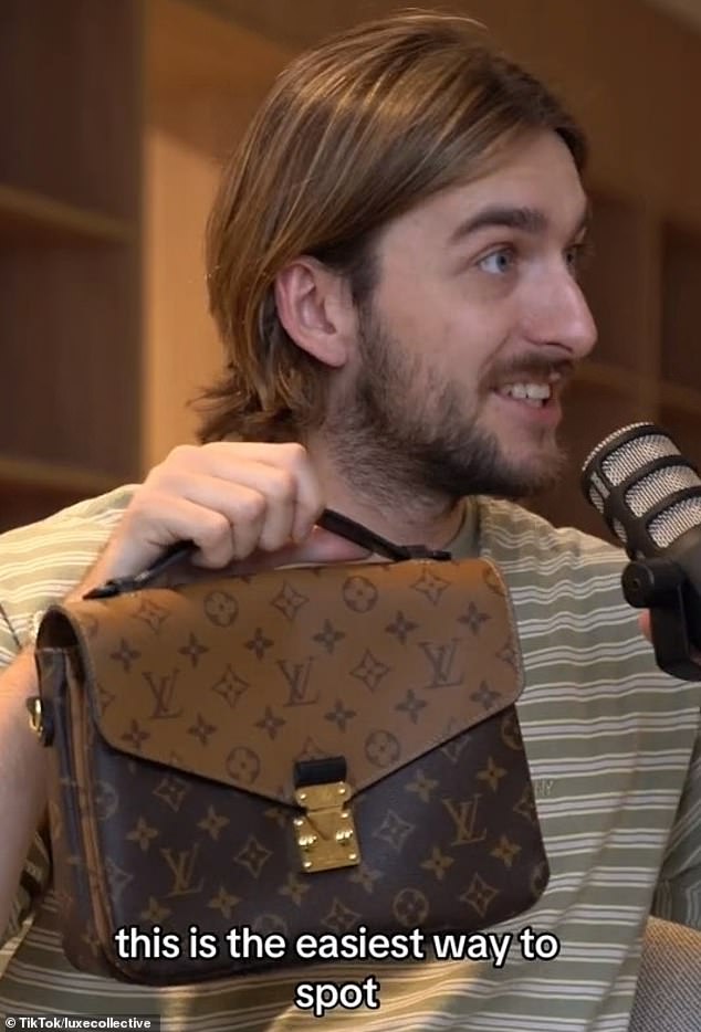 Ben Gallagher, co-founder of luxury resale brand Luxe Collective, has revealed the simple trick you need to know to spot a fake Louis Vuitton bag