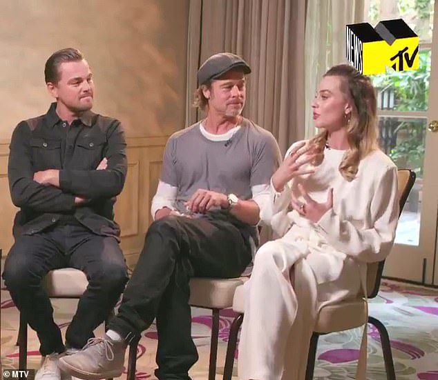 The site's YouTube division closed last year, but the website survived until now (Image: Leonardo DiCaprio, Brad Pitt and Margot Robbie discussing Once Upon a Time in Hollywood on MTV News)