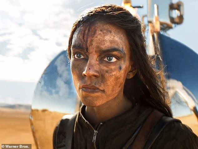Furiosa stars Chris Hemsworth and Anya Taylor-Joy (pictured) and was filmed in regional New South Wales and was expected to be the biggest film ever made in Australia.  The film ended in September 2022