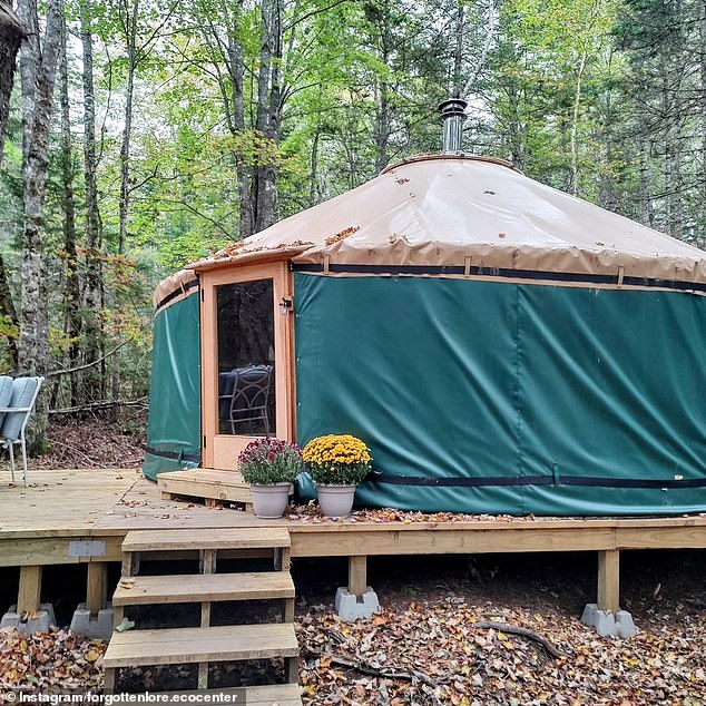 Two brothers with a deep love of the outdoors built an idyllic yurt deep in the woods of Maine that seems to be the perfect getaway, but there's a major drawback