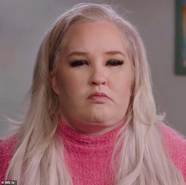 Mama June (pictured) revealed her daughter Anna 'Chickadee' Cardwell's 'biggest fear' about her death – amid Chickadee's final decline from cancer