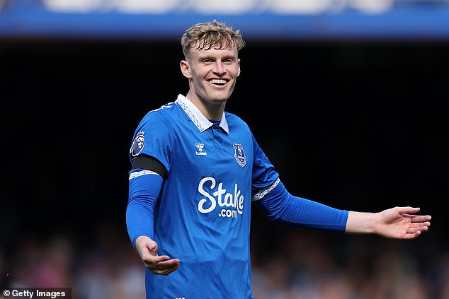 Man United will reportedly back down from Everton's £70m asking price for Jarrad Branthwaite